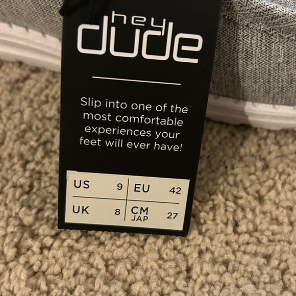 Hey Dude Men's Wally Funk Magnetite Shoe - Picture 8 of 11